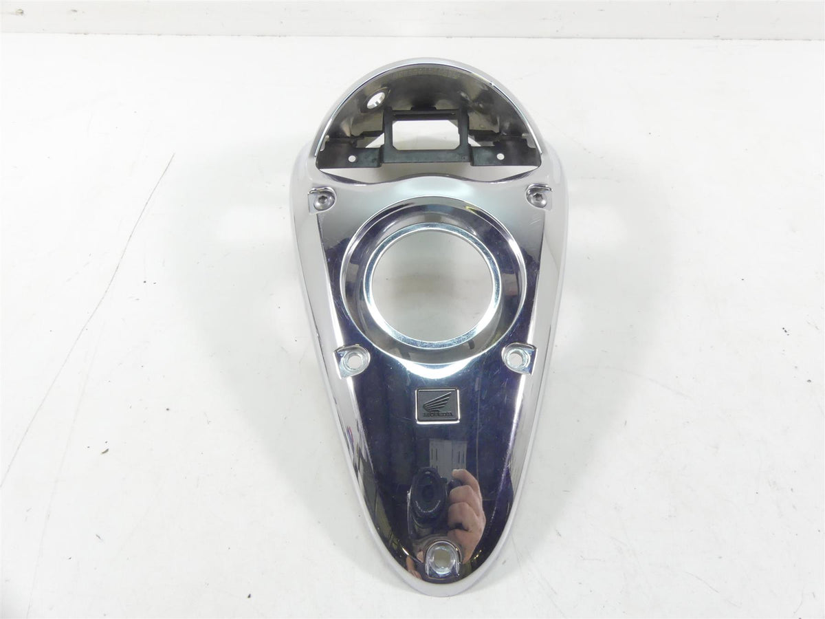 2003 Honda VTX1800R Fuel Gas Petrol Chrome Tank Dash Cover Fairing 17621-MCV-000 {{ shop.shopifyCountryName }} - Mototech271
