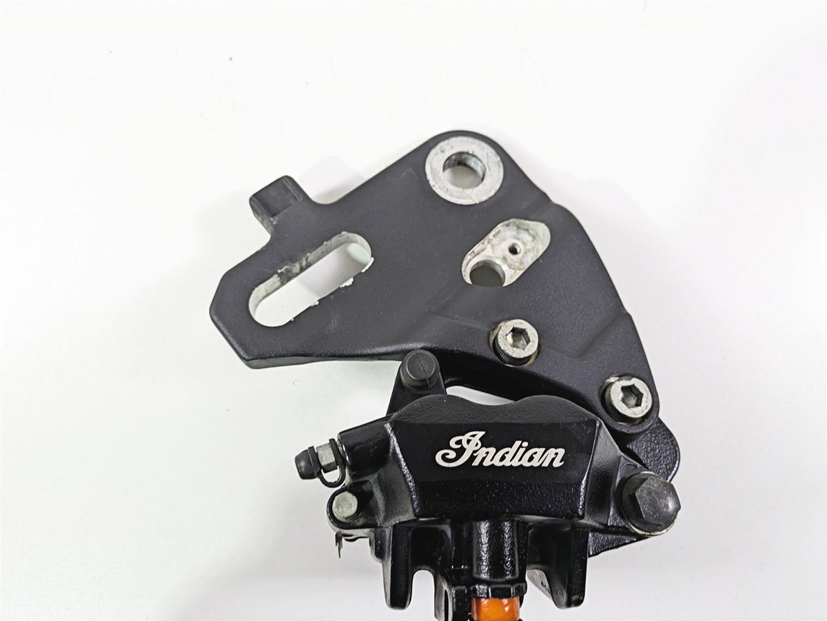 2016 Indian Chief Classic Nissin Rear Brake Caliper + Bracket 1912006 {{ shop.shopifyCountryName }} - Mototech271