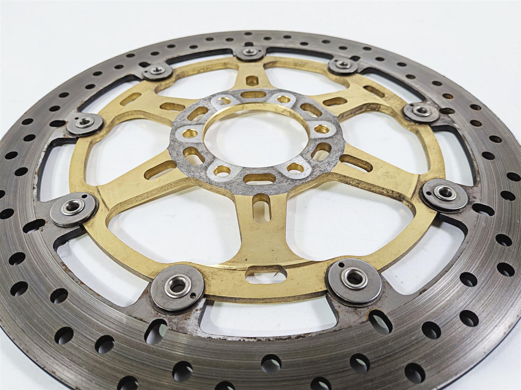 2008 Aprilia RSVR 1000 Factory Front Brake Rotor Disc Set AP8113926 {{ shop.shopifyCountryName }} - Mototech271