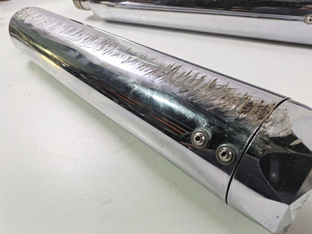 2021 Harley Touring FLTRX Road Glide Tab Perf 4.5" Slip-On Mufflers 121-1297 {{ shop.shopifyCountryName }} - Mototech271
