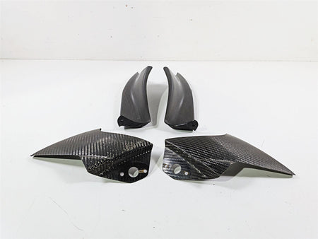 2008 Aprilia RSVR 1000 Factory Upper Fairing Carbon Infill Cover Set 8178754 {{ shop.shopifyCountryName }} - Mototech271