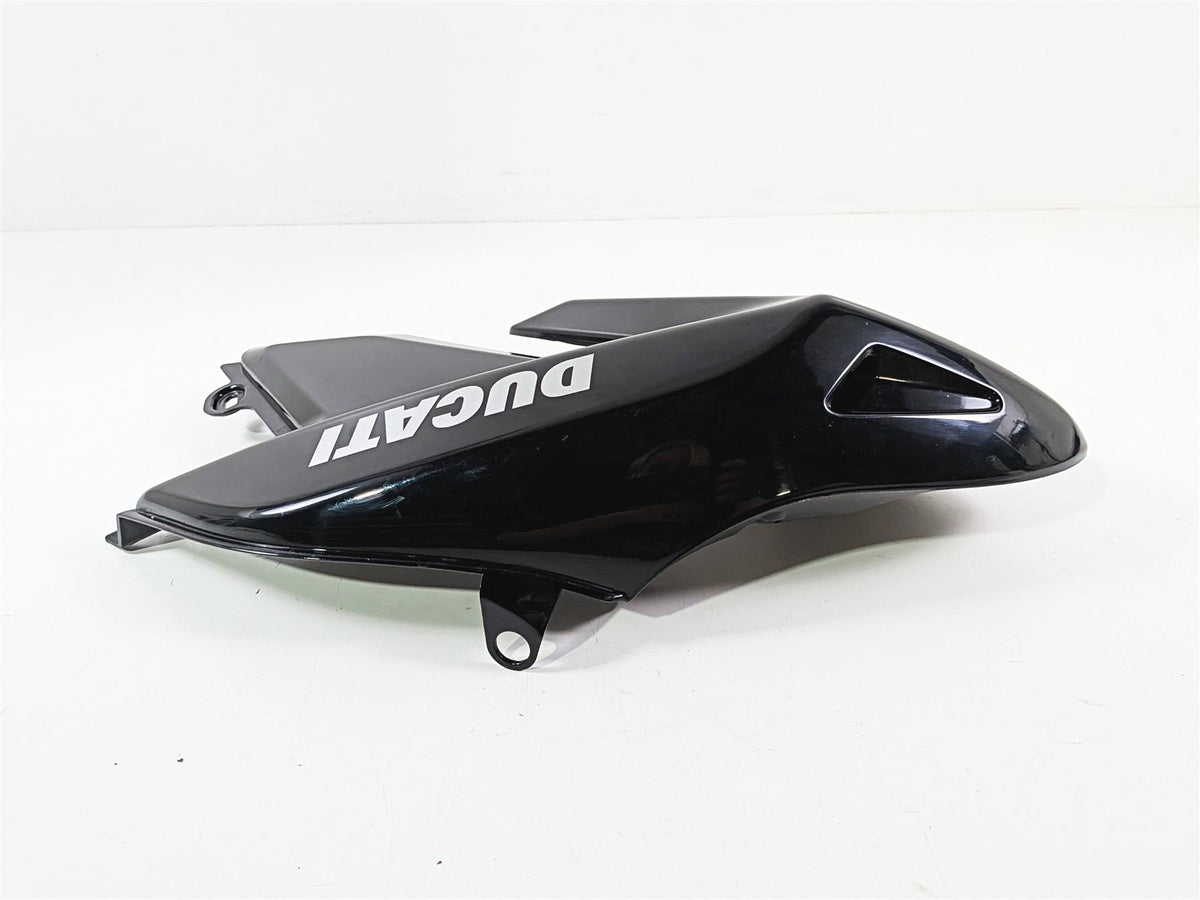 2009 Ducati Hypermotard 1100 S Black Left Tank Fairing Cover Cowl 48012511A-Mototech271