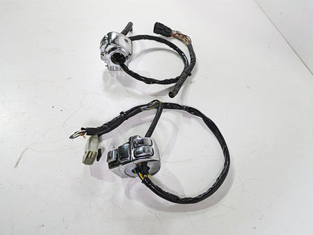 2010 Harley Touring FLHX Street Glide Left Right Chrome Control Switch 71682-06A {{ shop.shopifyCountryName }} - Mototech271