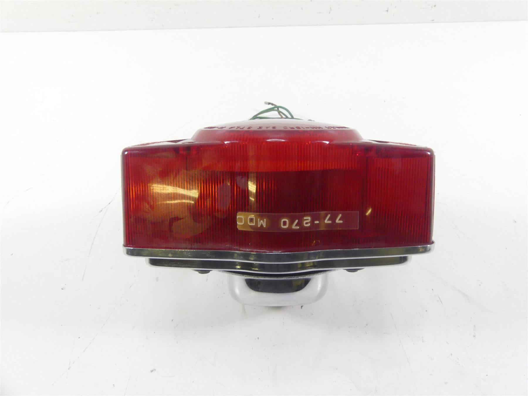 1977 Honda CB750 A Four Hondamatic Taillight Tail Light & Mount 33701-341-910 {{ shop.shopifyCountryName }} - Mototech271