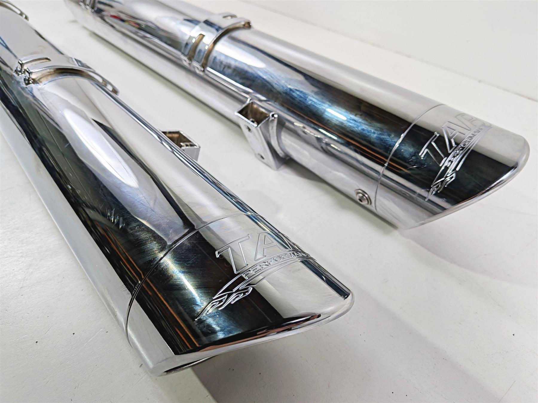 2020 Indian Challenger Limited Tab Performance 4" Chrome Exhaust Pipes 211-1291-Mototech271