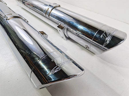 2020 Indian Challenger Limited Tab Performance 4" Chrome Exhaust Pipes 211-1291-Mototech271