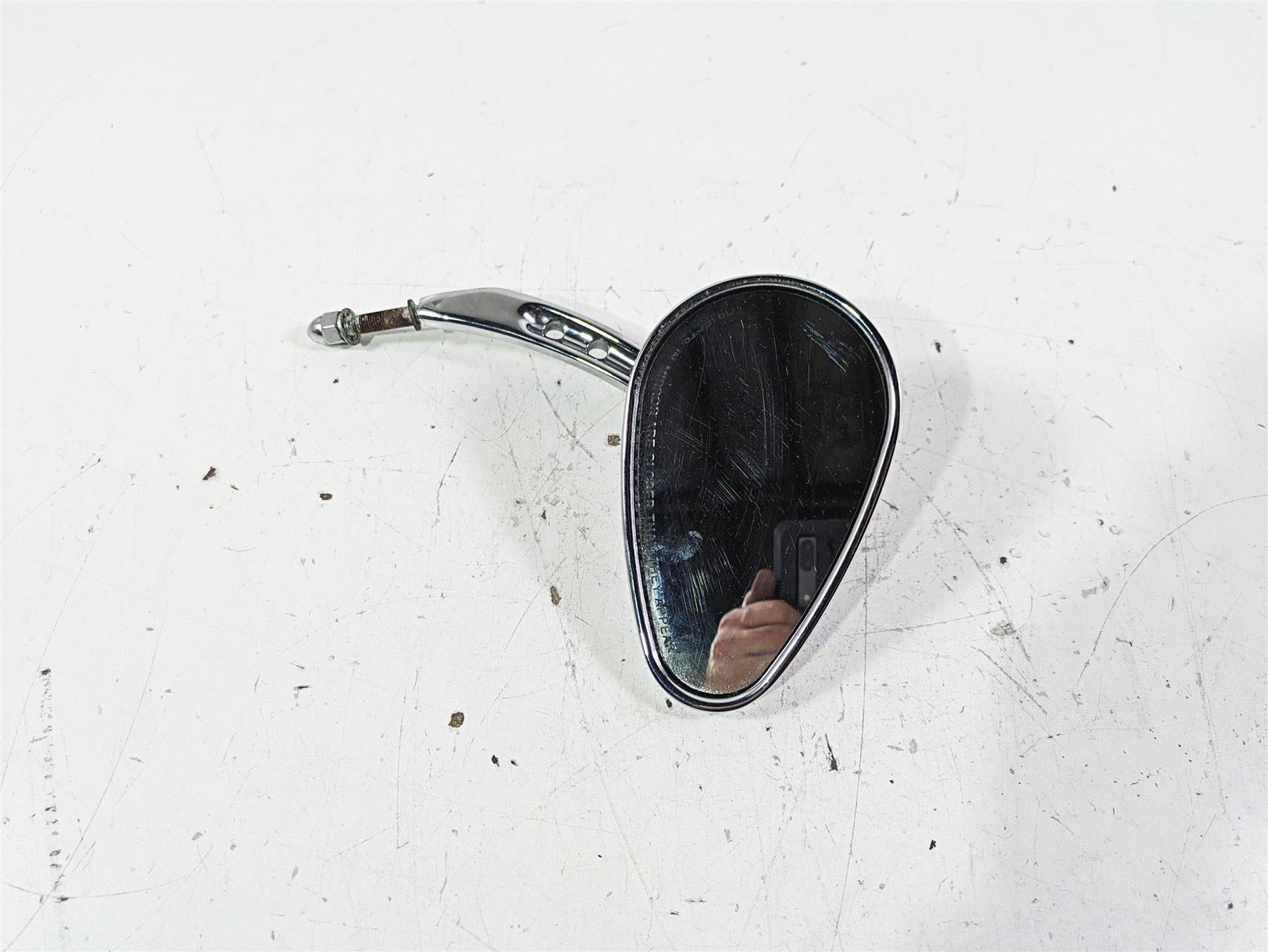2005 Harley Softail FLSTFSE CVO Fat Boy Right Rear View Mirror 91987-05 {{ shop.shopifyCountryName }} - Mototech271