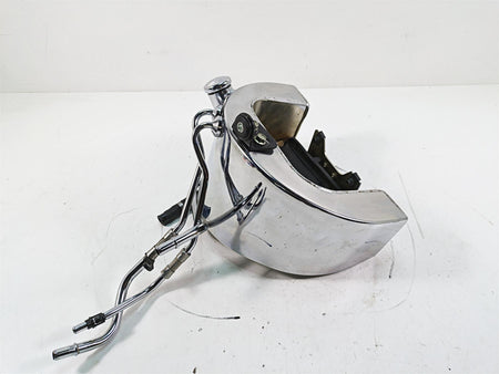 2006 Harley Softail FXSTSI Springer Chrome Oil Tank Reservoir 62498-00A {{ shop.shopifyCountryName }} - Mototech271