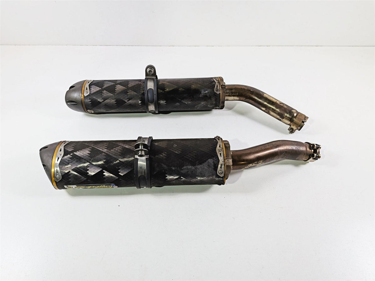 2008 Yamaha YZF R1 RN19 TBR Two Brothers Racing Exhaust Pipe Muffler Set {{ shop.shopifyCountryName }} - Mototech271