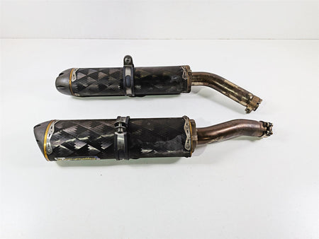2008 Yamaha YZF R1 RN19 TBR Two Brothers Racing Exhaust Pipe Muffler Set {{ shop.shopifyCountryName }} - Mototech271