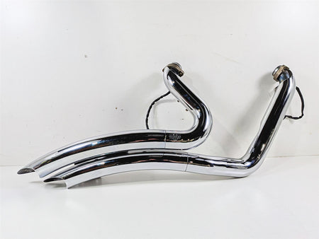 2009 Harley FXCWC Softail Rocker Vance & Hines Big Radius Exhaust System 26079 {{ shop.shopifyCountryName }} - Mototech271