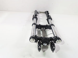 2013 Triumph Bonneville Front Forks & Triple Tree + Axle Set T2040532 T2040533