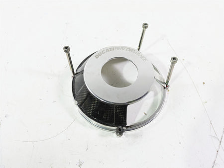 2008 Ducati SBK 1098 S Performance Aluminum Carbon Fiber Clutch Cover 969943AAA {{ shop.shopifyCountryName }} - Mototech271