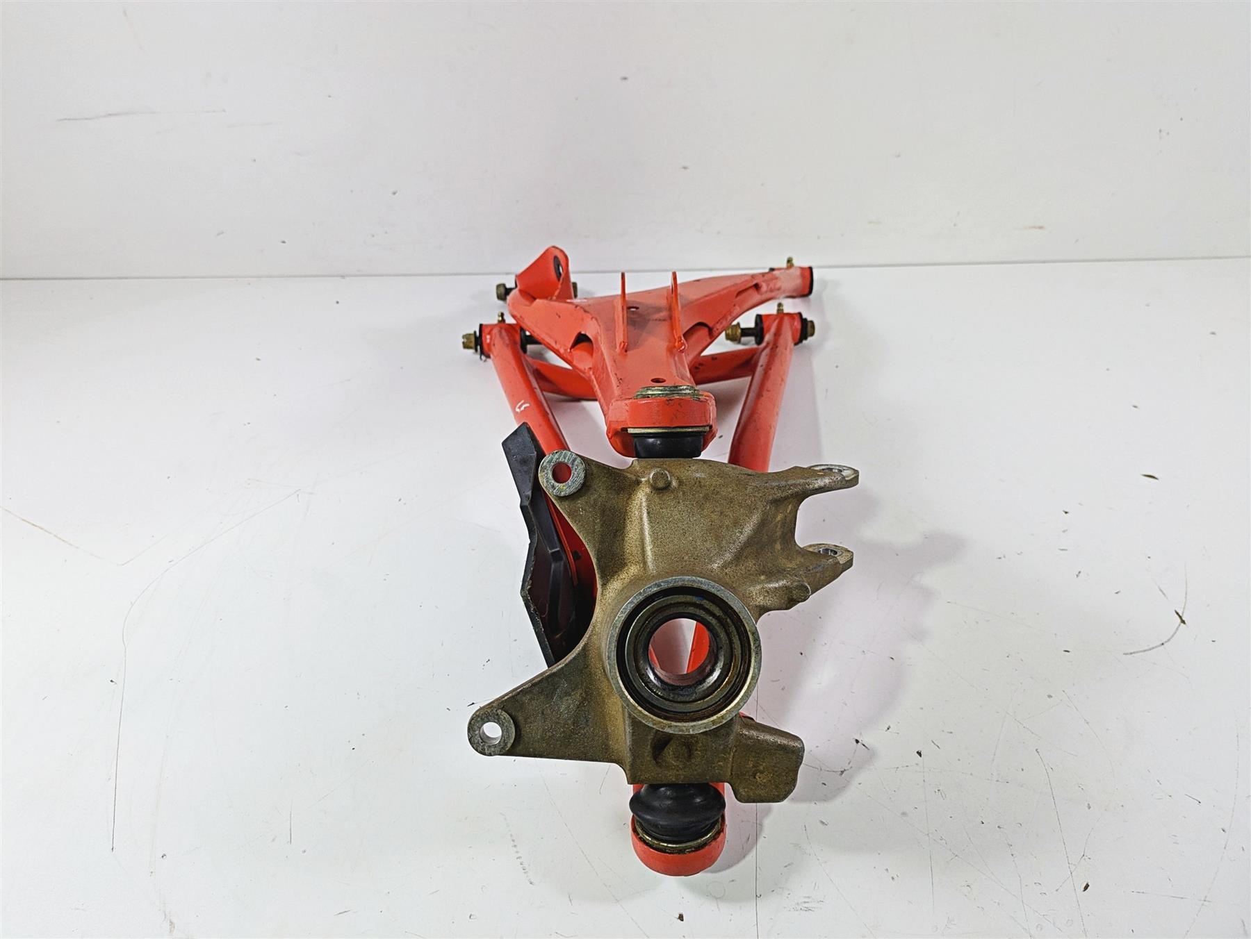 2022 Can-Am Defender XMR HD10 Front Left Control Arm Knee Magma Red 706204747 {{ shop.shopifyCountryName }} - Mototech271