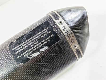 2016 BMW S1000RR K46 Damaged Akrapovic Carbon Fiber Exhaust Pipe Muffler M-HR045-Mototech271