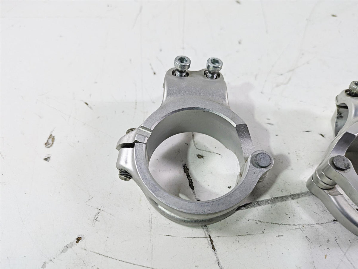 2015 Ducati Panigale 1299 S Clip On Handlebar Clamp Set 53mm 875P1741BA 875P2184 {{ shop.shopifyCountryName }} - Mototech271