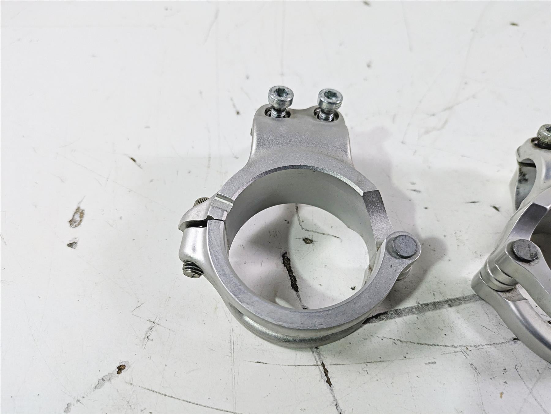 2015 Ducati Panigale 1299 S Clip On Handlebar Clamp Set 53mm 875P1741BA 875P2184 {{ shop.shopifyCountryName }} - Mototech271