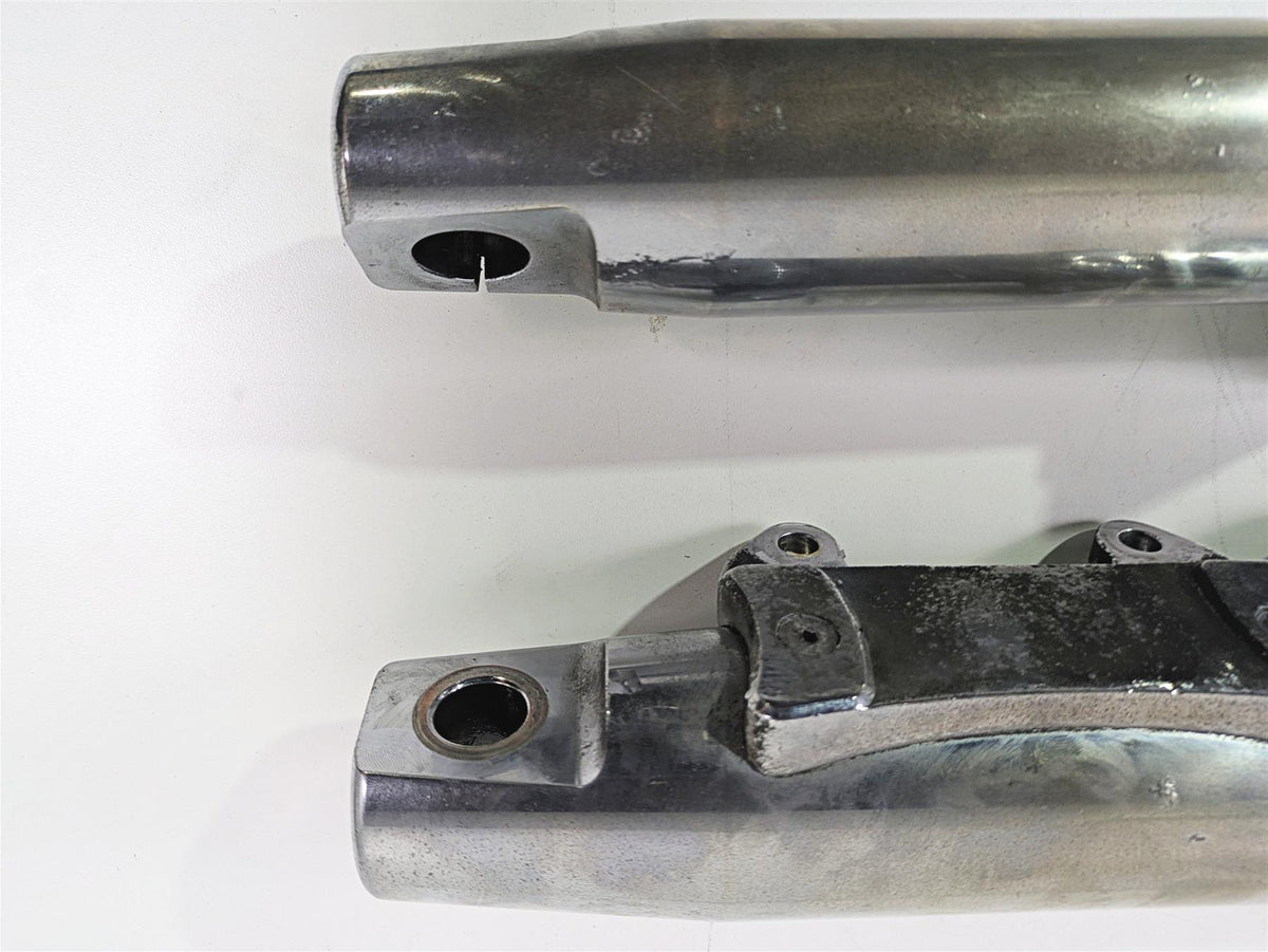 2002 Big Dog Pitbull Front Left Right Fork Leg Set - Rust - For Parts {{ shop.shopifyCountryName }} - Mototech271