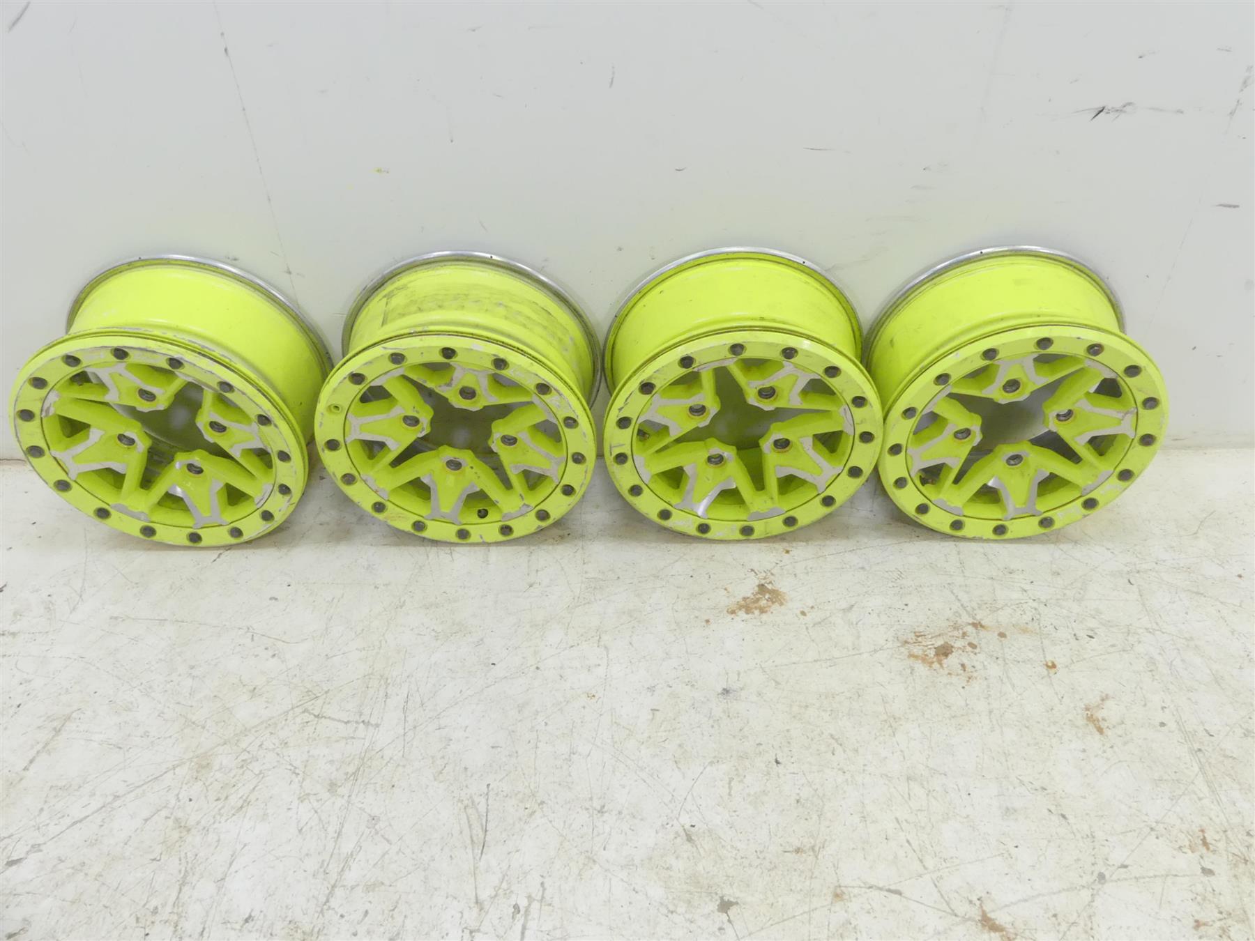 2020 Can Am Maverick X3 XMR Turbo RR 14x7 Manta Green Wheel Set 705402473 {{ shop.shopifyCountryName }} - Mototech271
