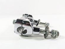 Load image into Gallery viewer, 2003 Harley FLSTC Softail Heritage 100th Handlebar Holder Riser Set 56567-86B | Mototech271
