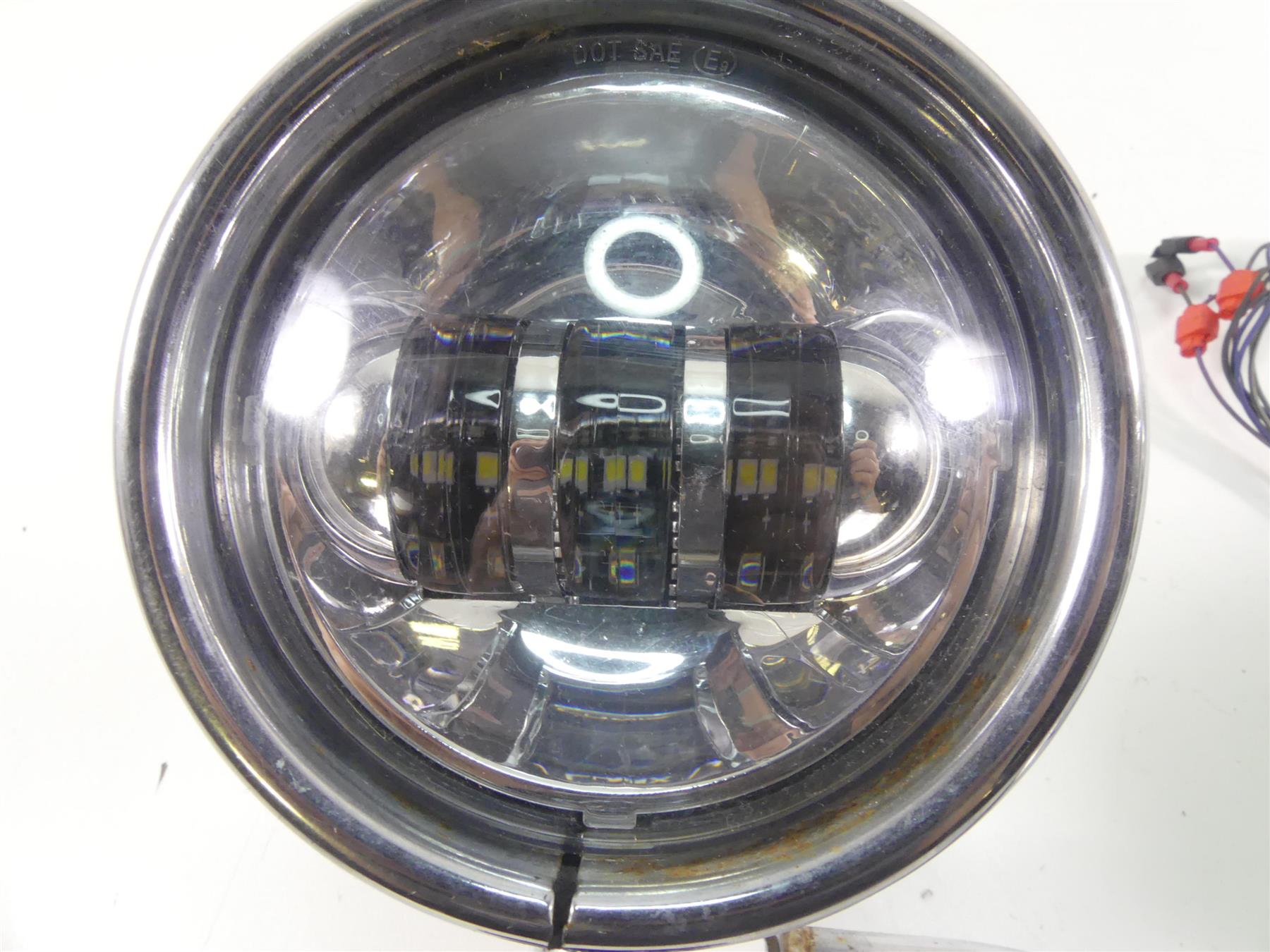 1995 Harley Touring FLHTCU Electra Glide Front Blinker Spot Light Set 68684-86 {{ shop.shopifyCountryName }} - Mototech271