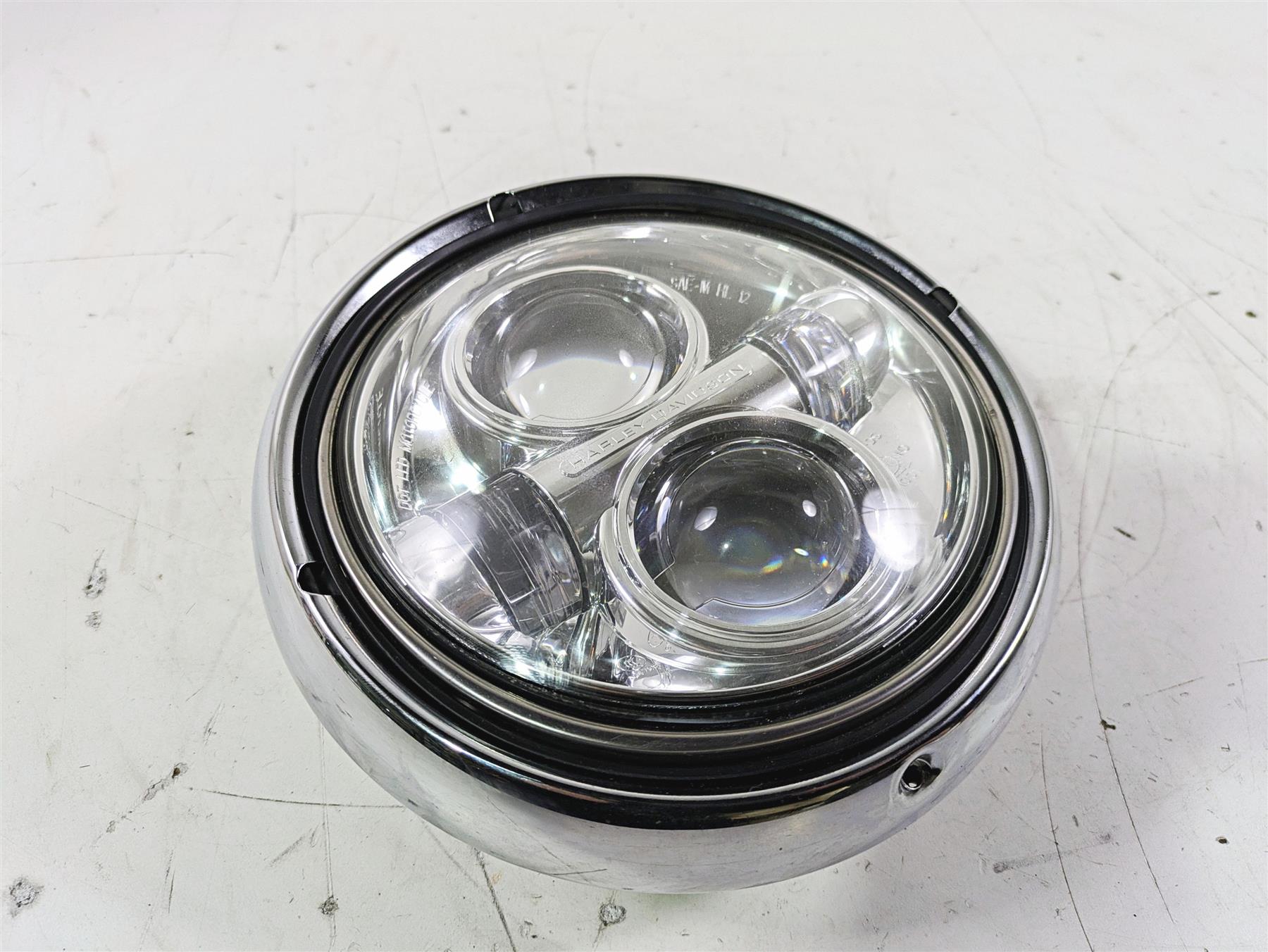 2015 Harley Touring FLHTKL E -Glide Low Led Headlight Head Light Lamp 67700060 {{ shop.shopifyCountryName }} - Mototech271