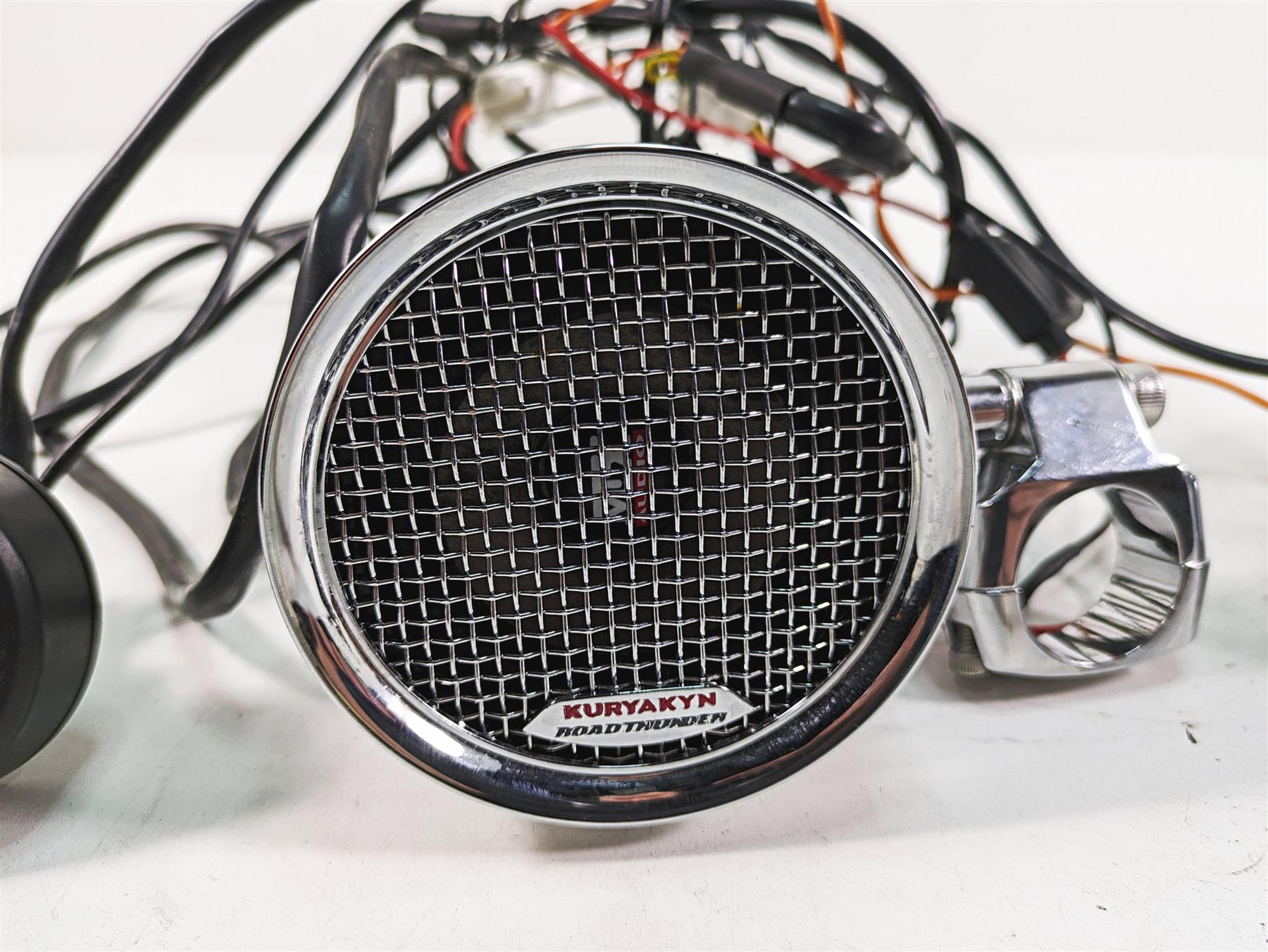 2009 Harley Dyna FXDFSE CVO Fat Bob Kuryakyn Road Thunder Speaker Set 2716 2710 {{ shop.shopifyCountryName }} - Mototech271
