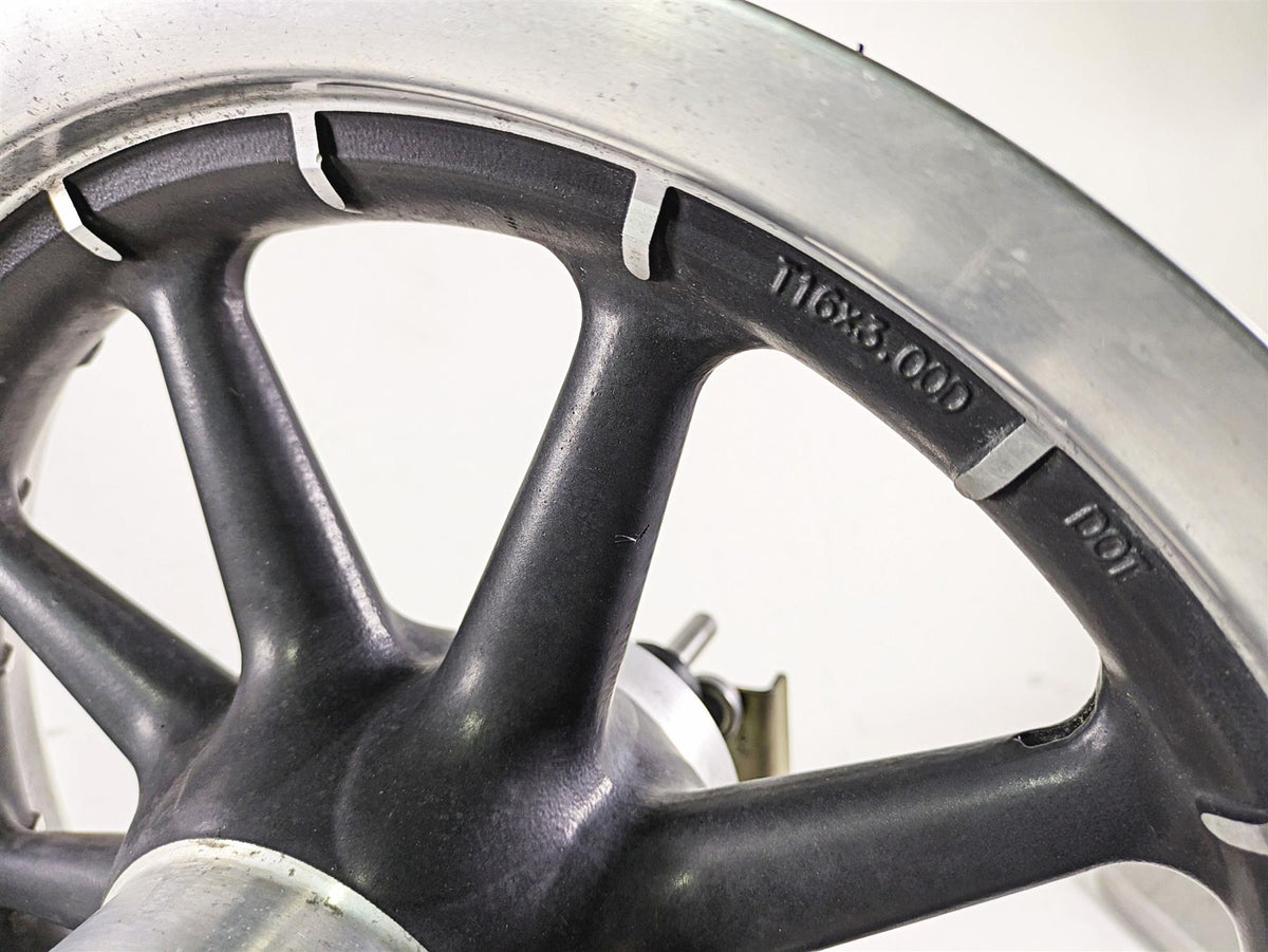 2003 Harley Touring FLHTCUI E-Glide 100th Straight 16x3 Front Wheel 43493-00 {{ shop.shopifyCountryName }} - Mototech271