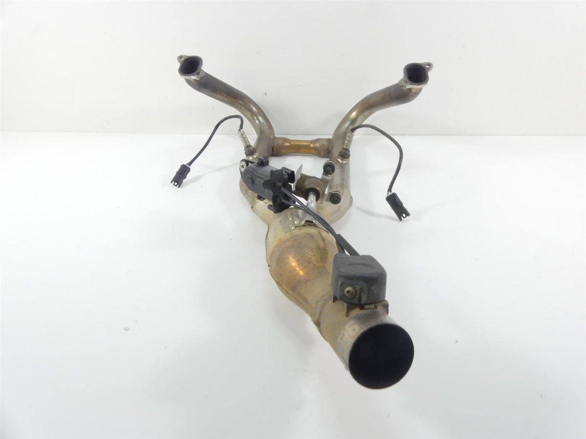 2014 BMW R1200GS K50 Oem Exhaust Header Manifold Pipe + Servo Valve 18518530579 {{ shop.shopifyCountryName }} - Mototech271