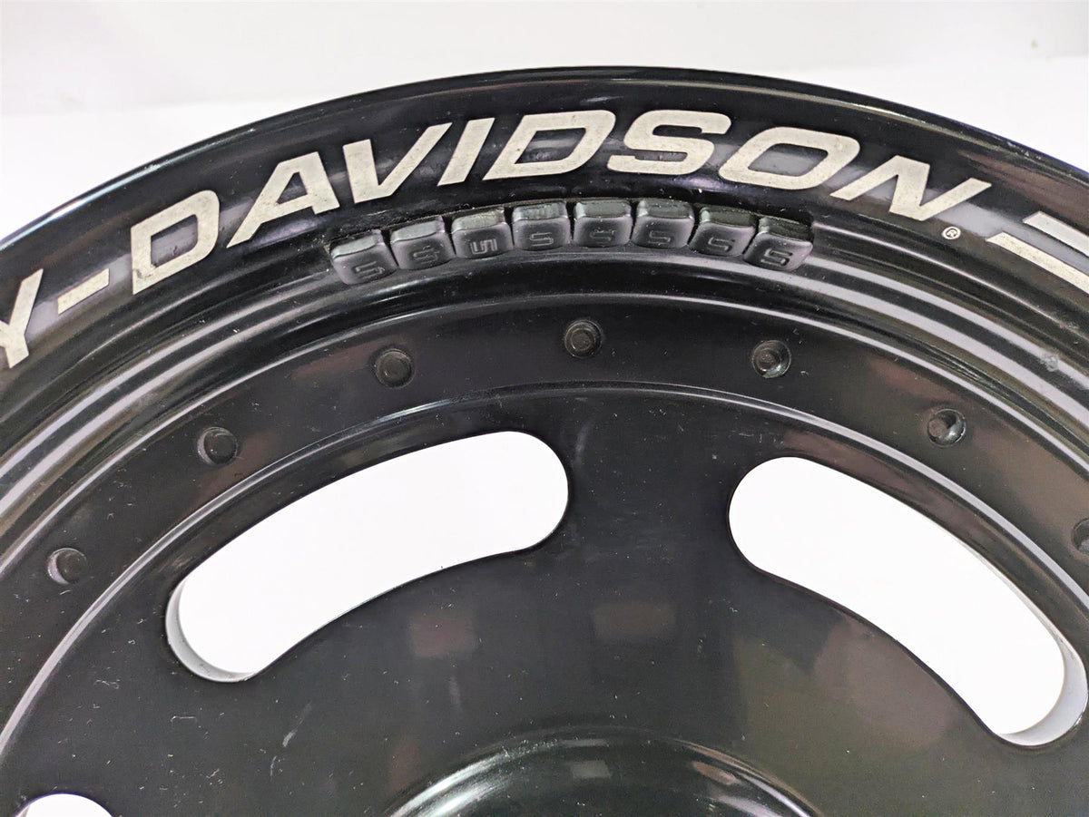 2015 Harley FXDF Dyna Fat Bob Front Wheel Rim Straight 16x3 Black 43300254 {{ shop.shopifyCountryName }} - Mototech271