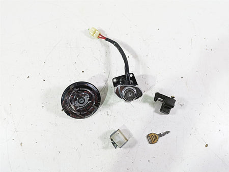 2002 Honda VTX1800 Retro Ignition Switch Steering Key Lock Cap Set 35110-MR1-000 {{ shop.shopifyCountryName }} - Mototech271