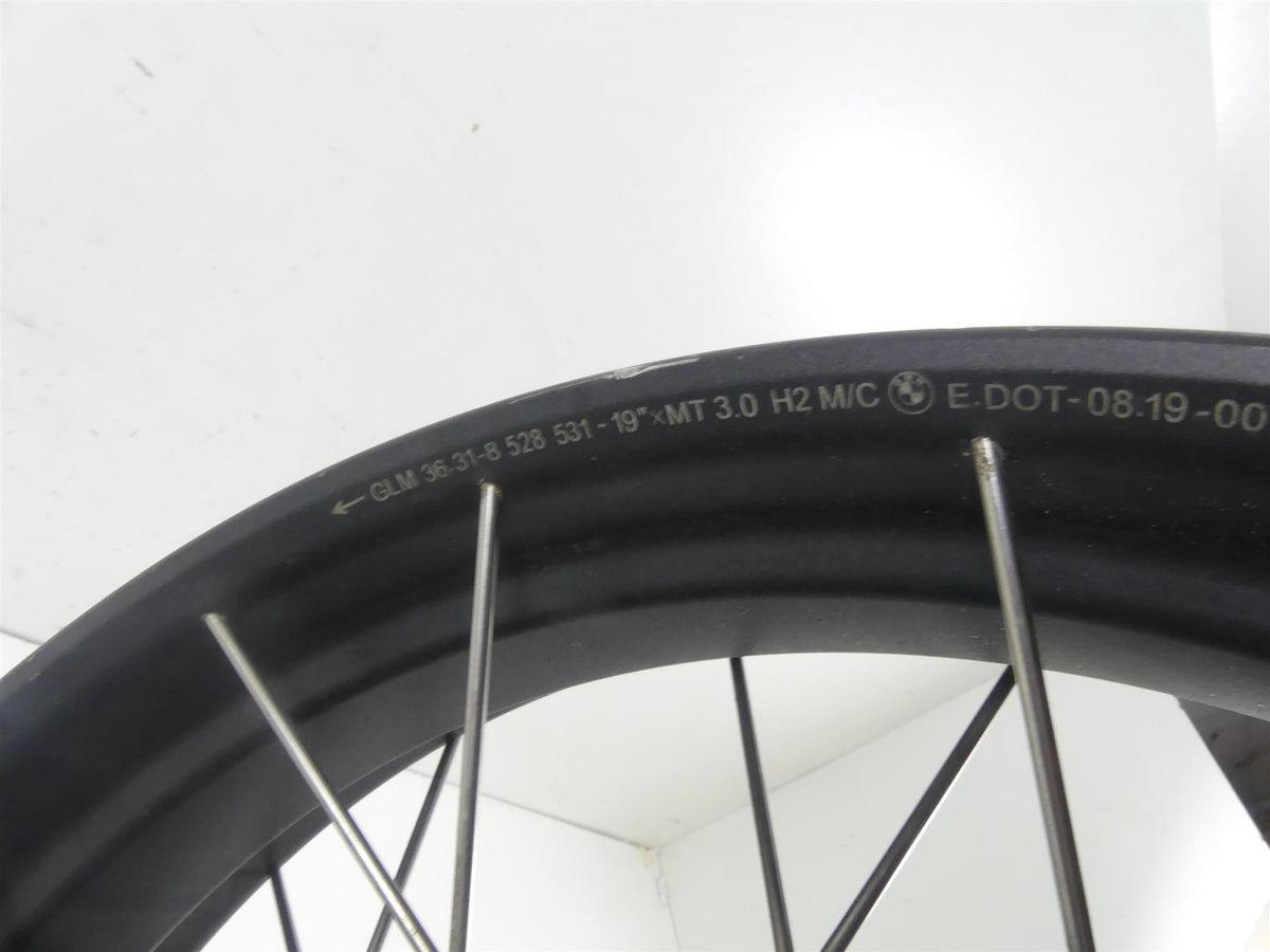 2019 BMW R1250GS K50 Front Wheel Rim 19x3 Spoke 36318528530 {{ shop.shopifyCountryName }} - Mototech271