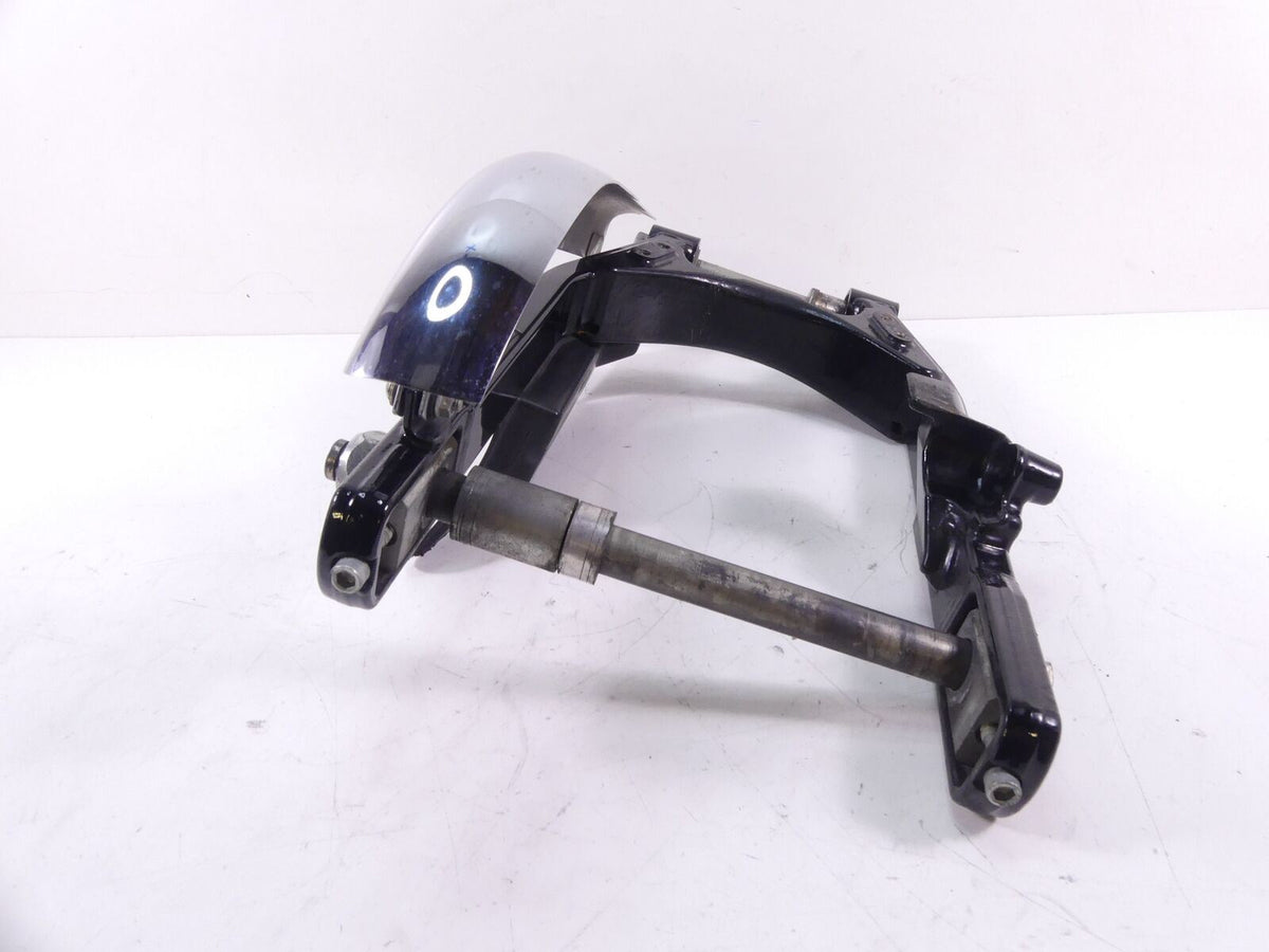 2008 Harley FXDF Dyna Fat Bob Rear Swingarm With Belt Guards 47820-10 {{ shop.shopifyCountryName }} - Mototech271