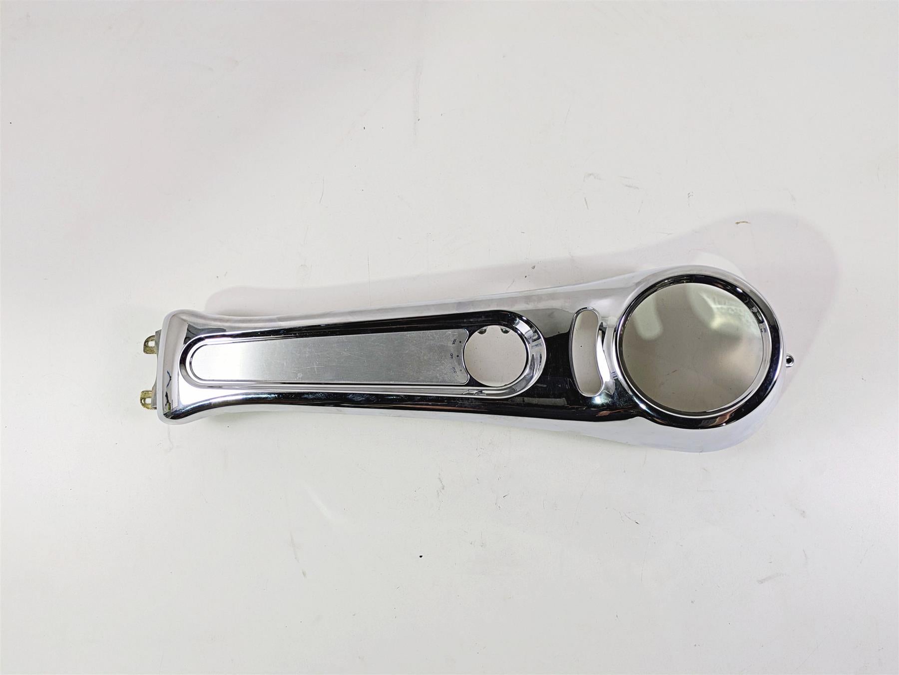 2004 Harley Softail FXSTDI Deuce Tank Chrome Dash Console Cover 71439-00 {{ shop.shopifyCountryName }} - Mototech271
