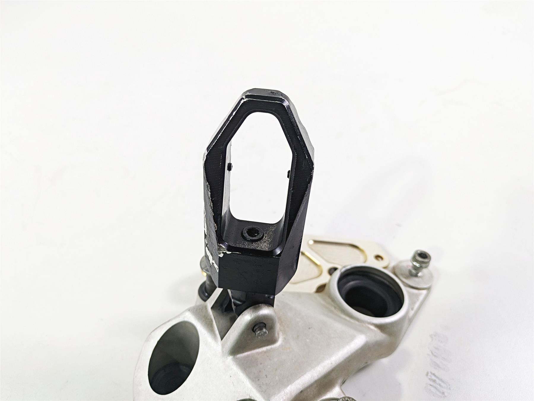 2009 Ducati Multistrada 1100 S Front Left Footpeg Mount Bracket Set 82410721A {{ shop.shopifyCountryName }} - Mototech271