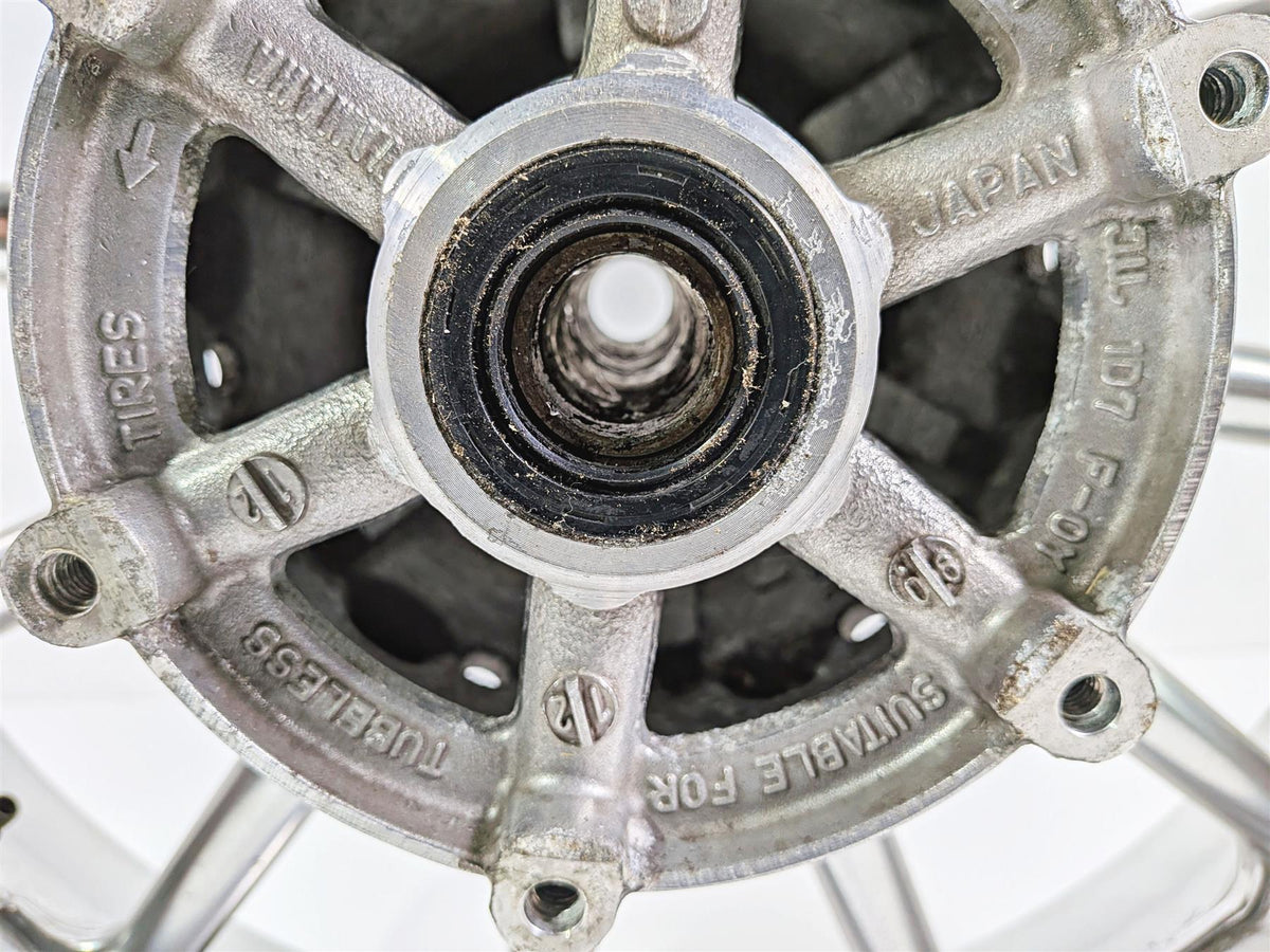 2008 Yamaha XV1900 Roadliner S Straight 18x4 Front Wheel Rim 1D7-25168-10-P0 {{ shop.shopifyCountryName }} - Mototech271
