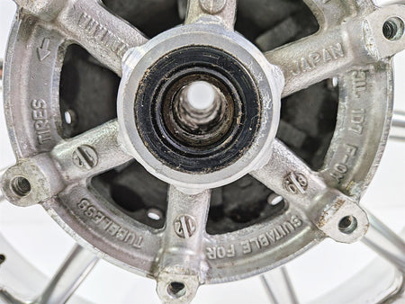 2008 Yamaha XV1900 Roadliner S Straight 18x4 Front Wheel Rim 1D7-25168-10-P0 {{ shop.shopifyCountryName }} - Mototech271