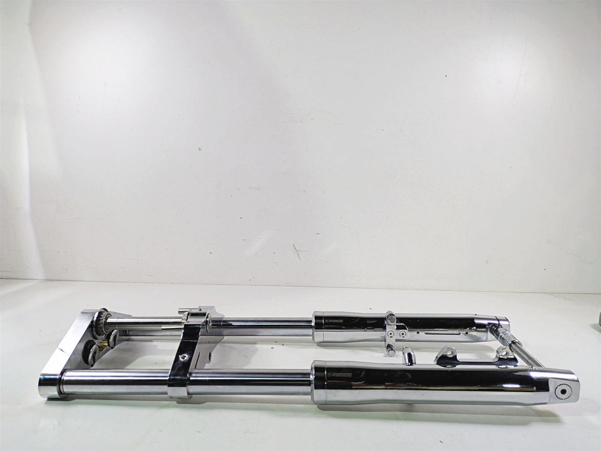 2008 Ultima Motorcycles Fat Bastard Straight Front End Forks Triple Tree Chrome {{ shop.shopifyCountryName }} - Mototech271