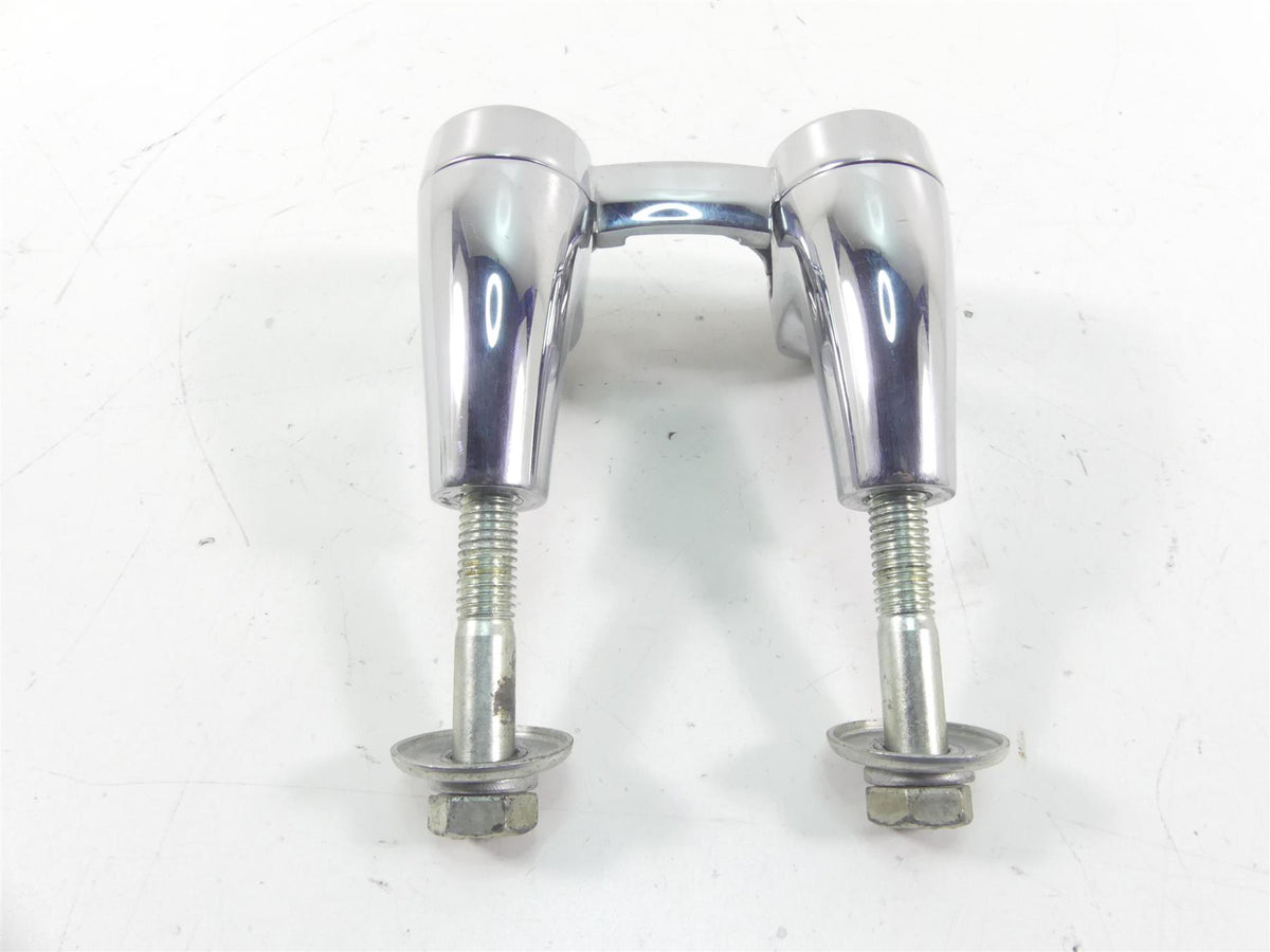 2015 Harley FLD Dyna Switchback Handlebar Chrome Riser Holder Set 55900005 {{ shop.shopifyCountryName }} - Mototech271