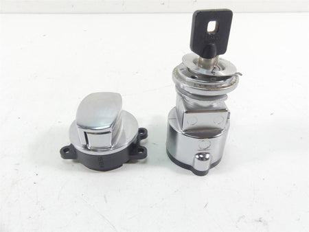 2015 Harley FXDF Dyna Fat Bob Ignition Switch Steering Lock Key Set 71430-12 {{ shop.shopifyCountryName }} - Mototech271