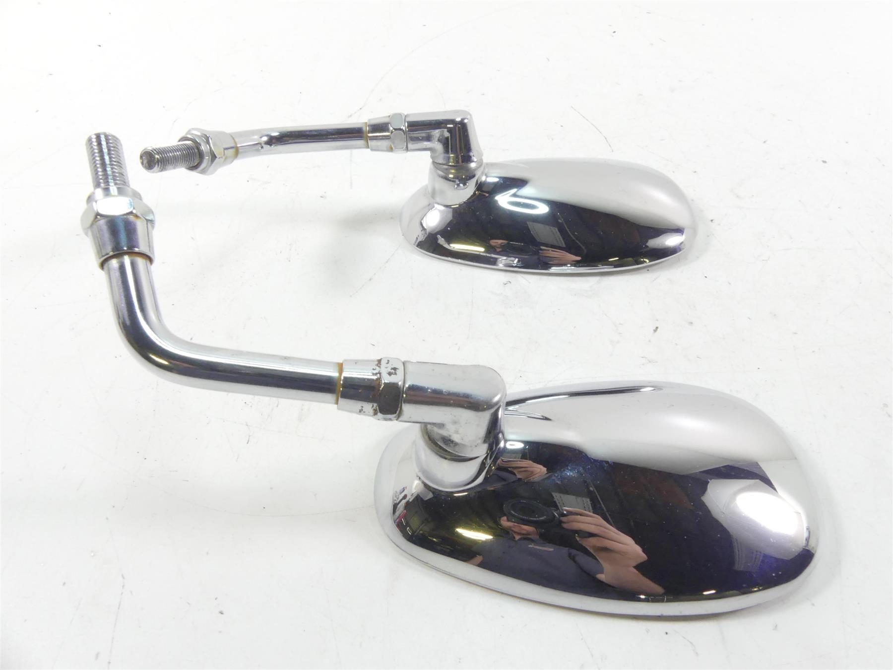2013 Victory Cross Country Chrome Left Right Rear View Mirrors 2633690 2633691 {{ shop.shopifyCountryName }} - Mototech271