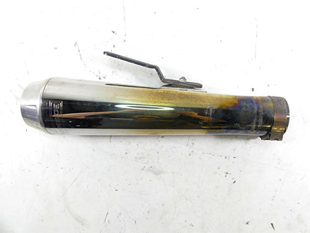 2011 Harley Softail FLSTF Fat Boy Bassani Slip On Exhaust Muffler Pipe 12112J {{ shop.shopifyCountryName }} - Mototech271