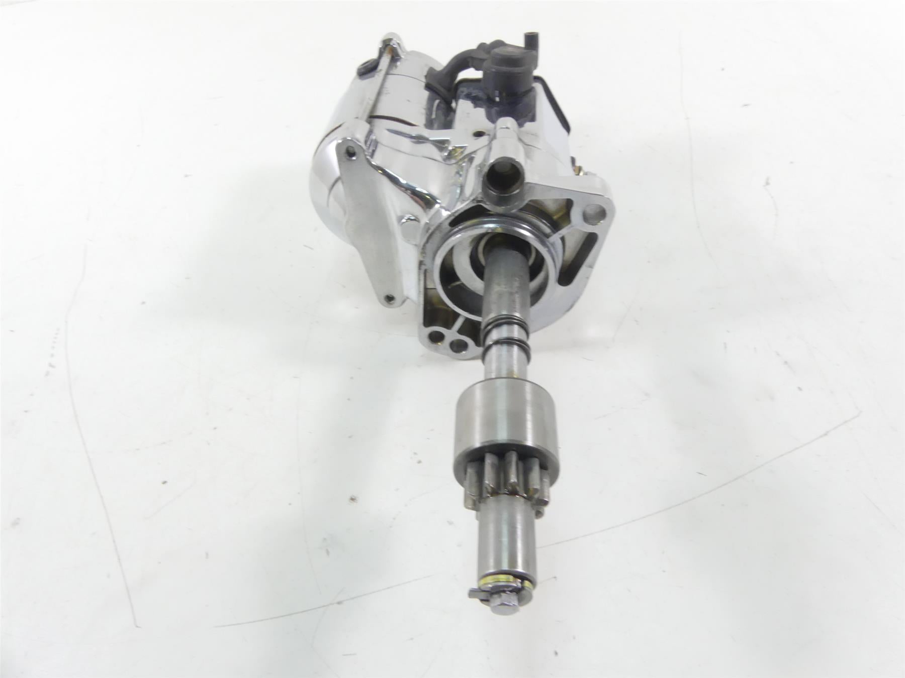2005 Harley FXDWGI Dyna Wide Glide Engine Starter Motor Chrome - Read 31553-94B {{ shop.shopifyCountryName }} - Mototech271