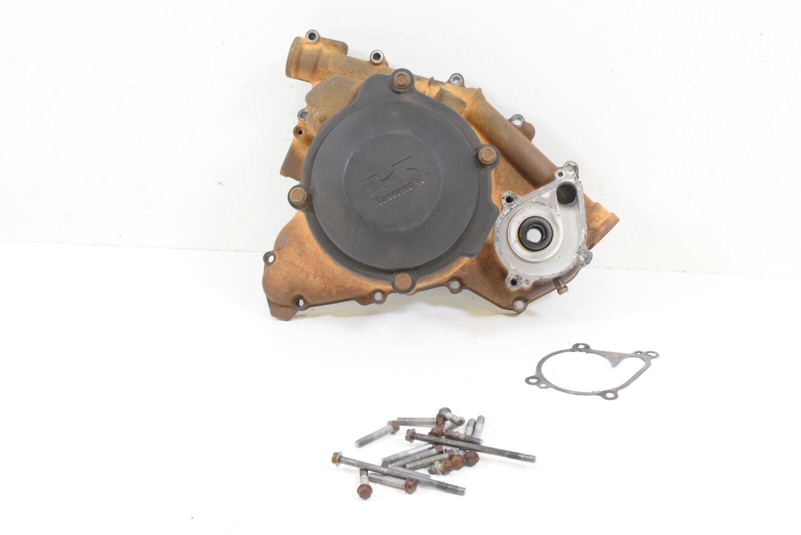 2011 Kawasaki KVF750 DBF Bruteforce 4X4I Stator Generator Engine Cover 14031-011 | Mototech271