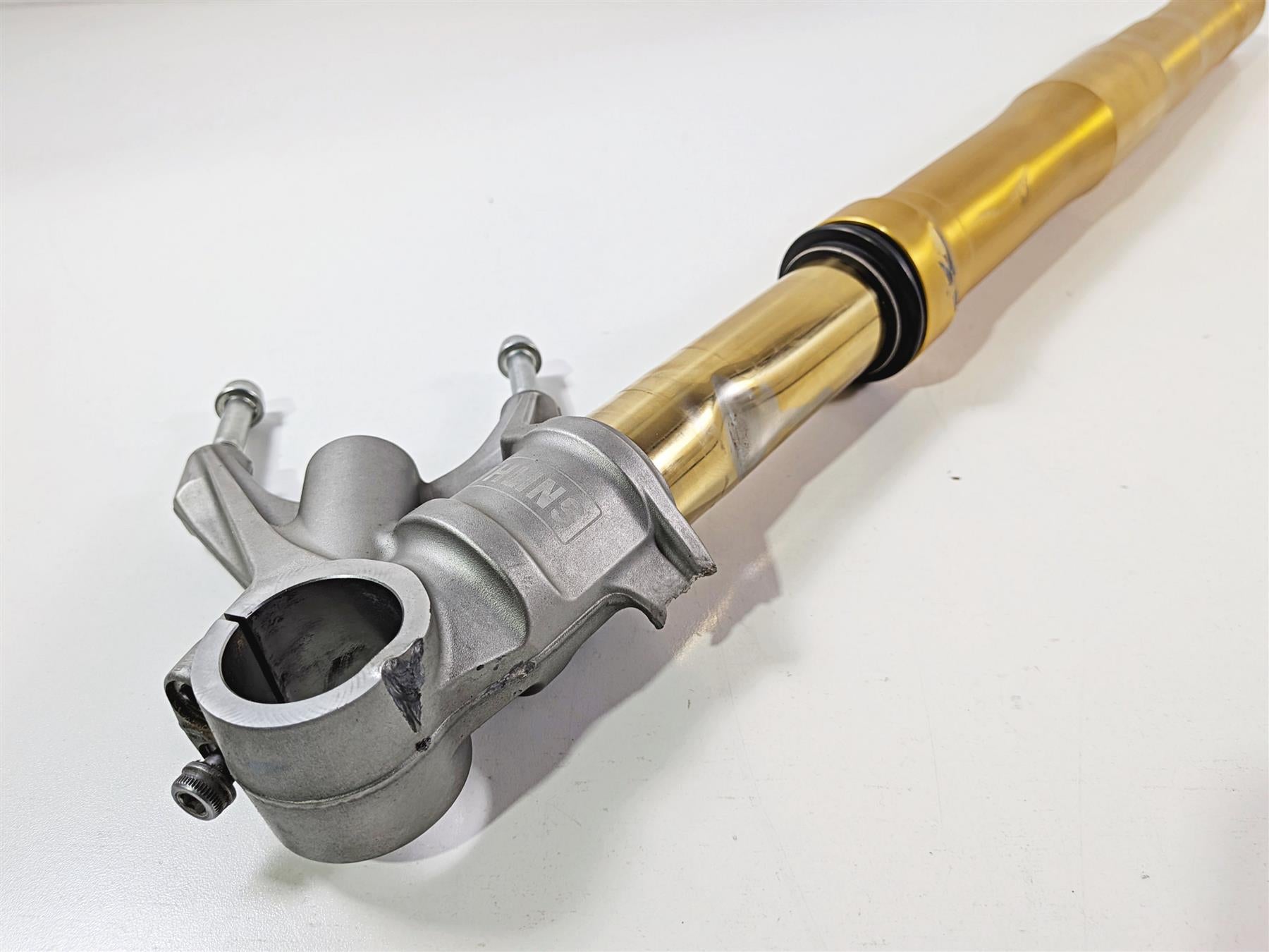 2022 Ducati Panigale V4 S V4S Damaged Right Front Ohlins Fork 34421242B-Mototech271