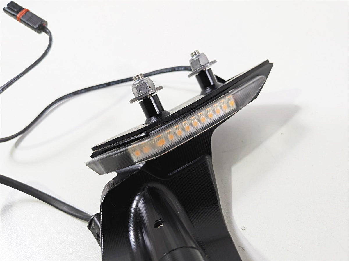 2022 BMW S1000RR K67 Left Right Adjustable Wing Stealth Mirror Turn Signal Set-Mototech271