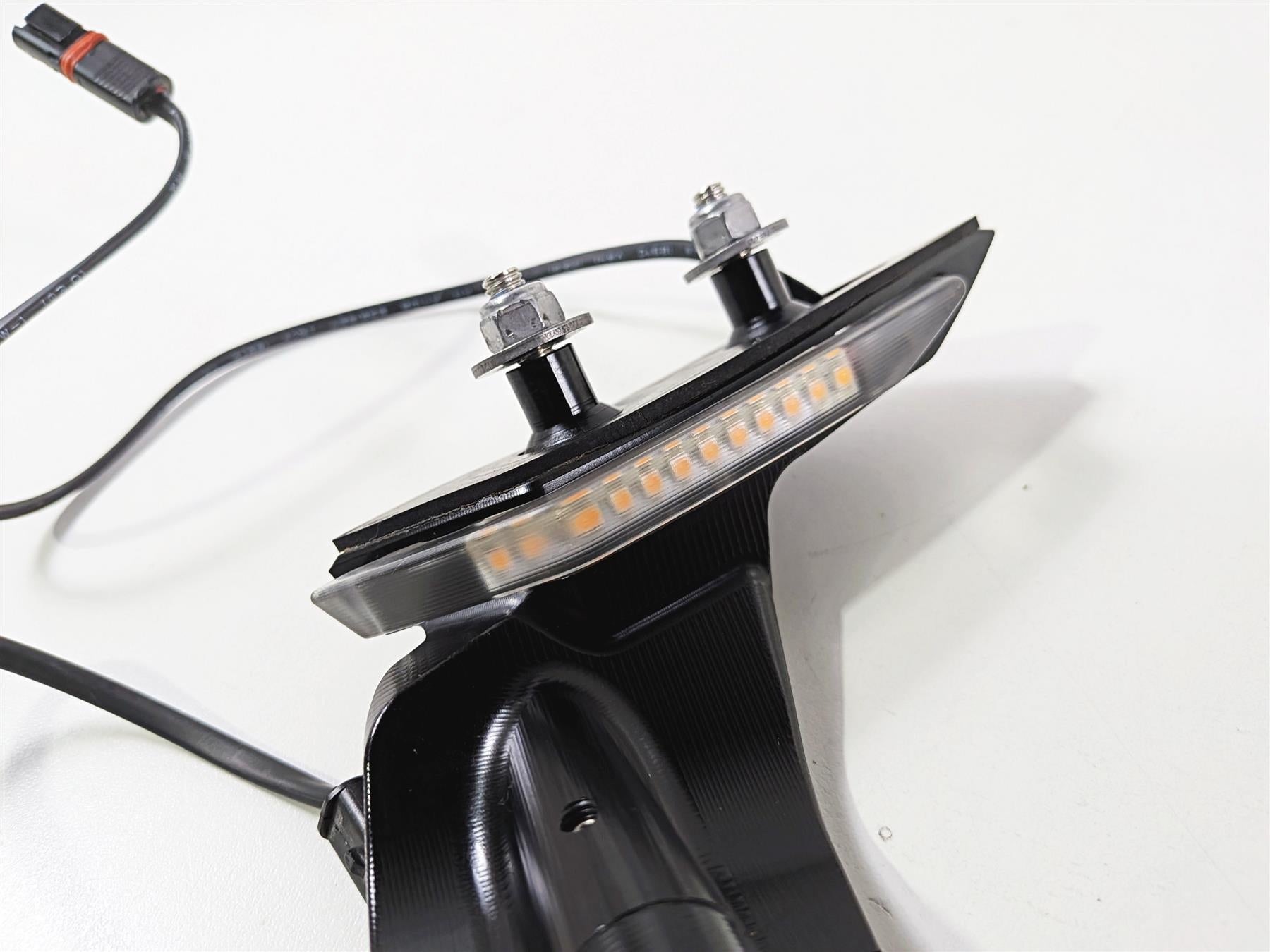 2022 BMW S1000RR K67 Left Right Adjustable Wing Stealth Mirror Turn Signal Set-Mototech271