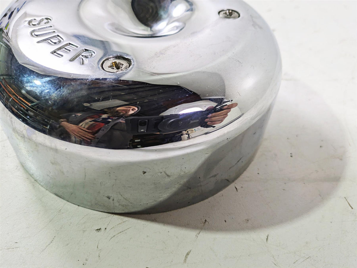 2005 Harley Touring FLHRI Road King S&S 378 Chrome Outer Air Box Cover 5128071 {{ shop.shopifyCountryName }} - Mototech271