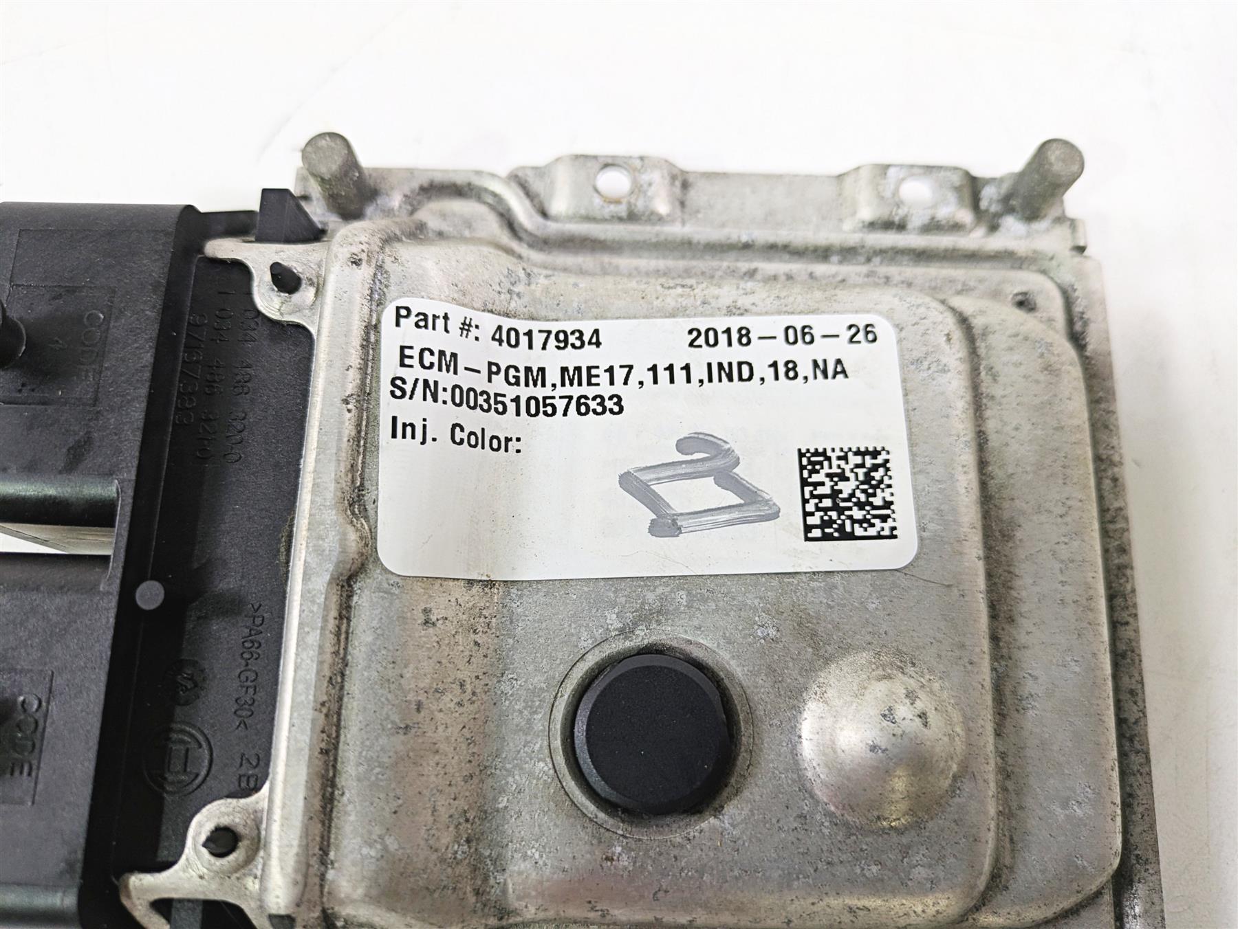 2018 Indian Chieftain Limited Ecm Cdi Ecu Engine Control Module 4017934 {{ shop.shopifyCountryName }} - Mototech271
