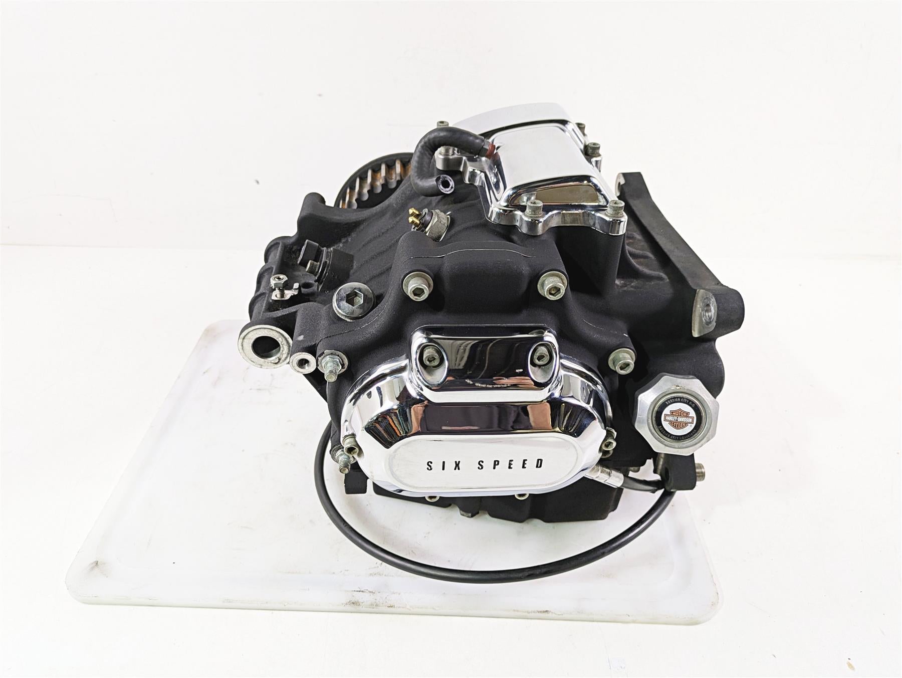 2008 Harley FXDL Dyna Low Rider 105TH 6 Sp Transmission Gear Box 27K 33115-06A {{ shop.shopifyCountryName }} - Mototech271